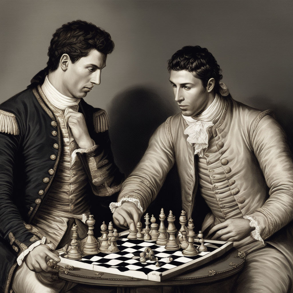 How Italian - Cristiano Ronaldo & Leo Messi playing chess