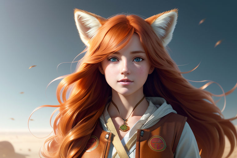 fox ears anime