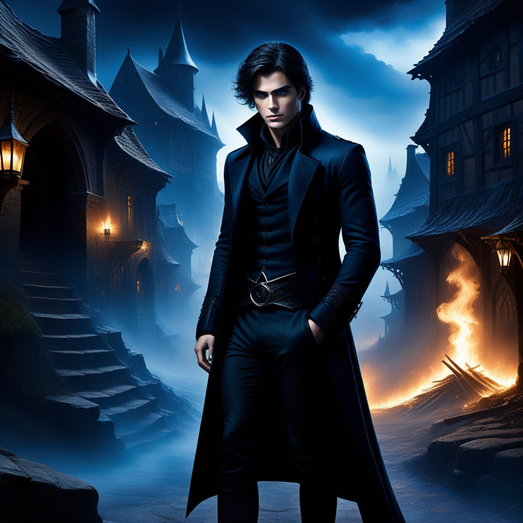 Dashing Vampire Costume for Men