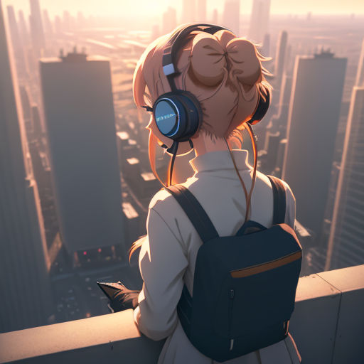 anime boy listening to music by jbr524136 on DeviantArt