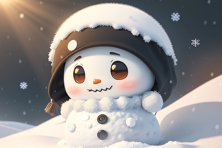 Do you wanna build a snowman? | Build a snowman, Snowman, Anime