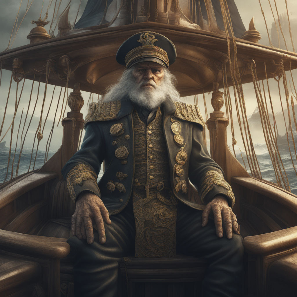 steampunk ship captain