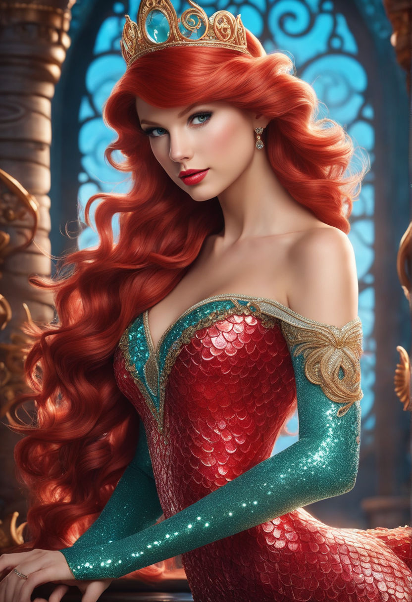 taylor swift as disney princess