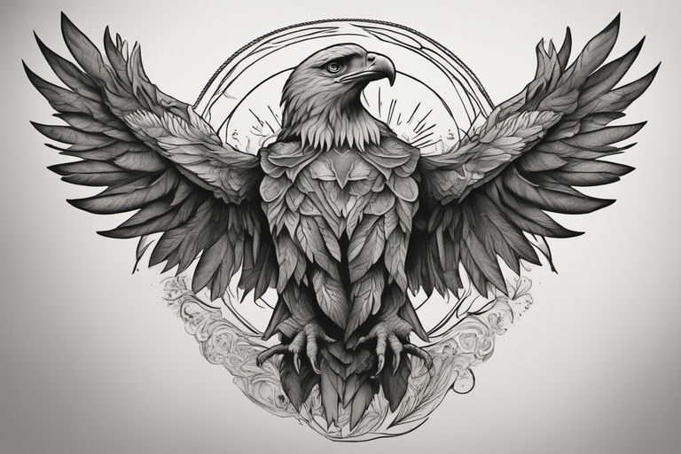 Eagle Tattoo Images  Browse 93781 Stock Photos Vectors and Video   Adobe Stock