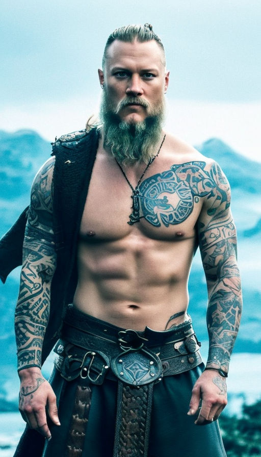 Buy Viking Ragnar Lothbrok Valhalla Tattoo on the Head Men Women T-Shirt  Online at desertcartINDIA