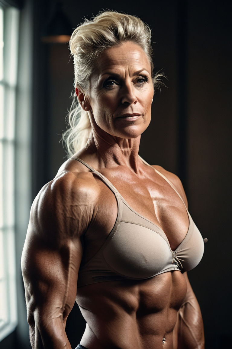 muscular 41 year old woman - Playground