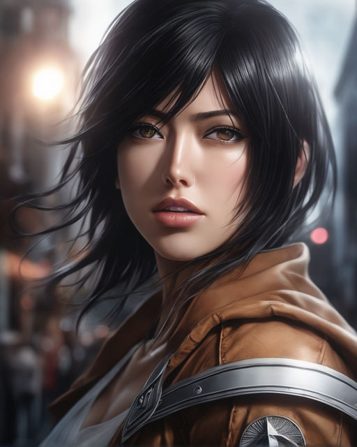 Mikasa //  Attack on titan, Anime, Anime girl