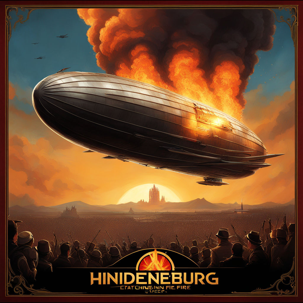 Amazon.com: Posters Hindenburg Disaster Print Airship Crash Postert Black  and White Wall Art Canvas Prints Pictures for Living Room Bedroom Decor  8x10inch(20x26cm) Unframe-Style: Posters & Prints