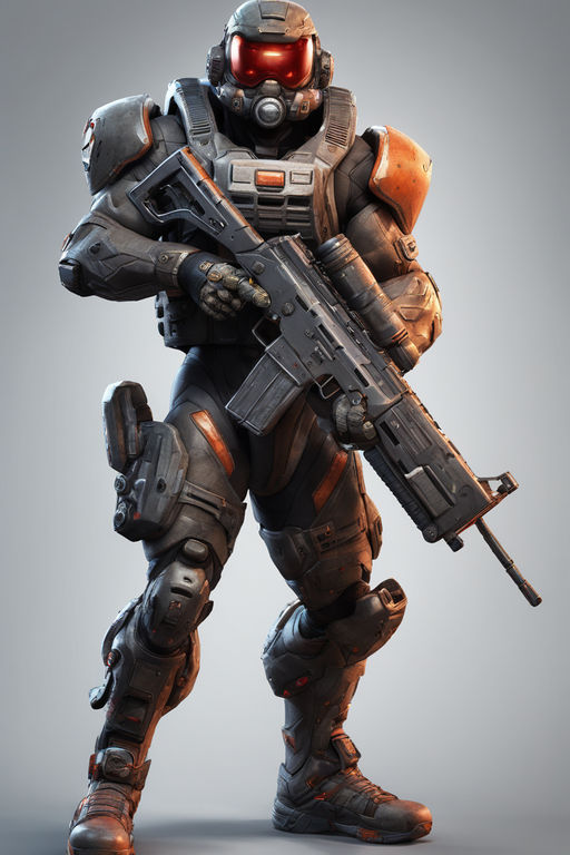 Halo Reach : Emile  Halo reach, Halo armor, Character art