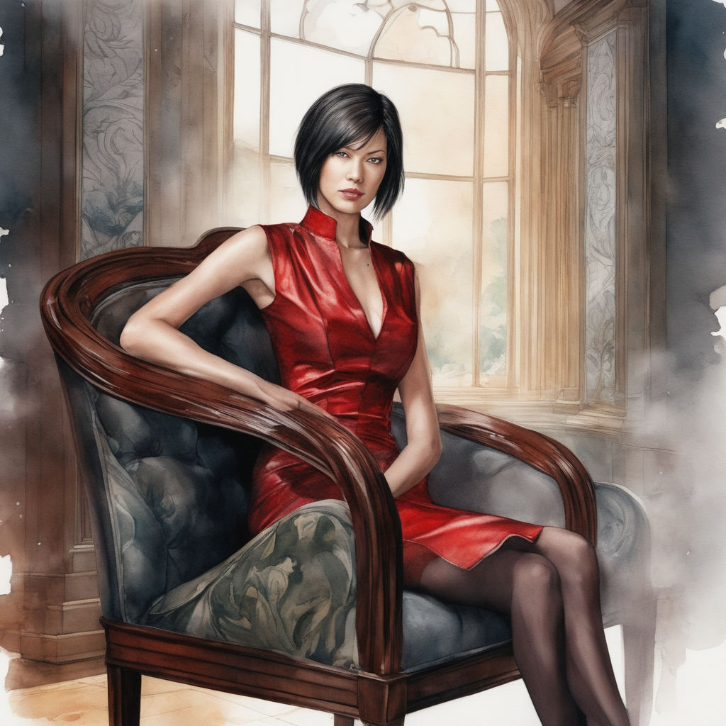 ArtStation - Ada Wong - Resident Evil 2