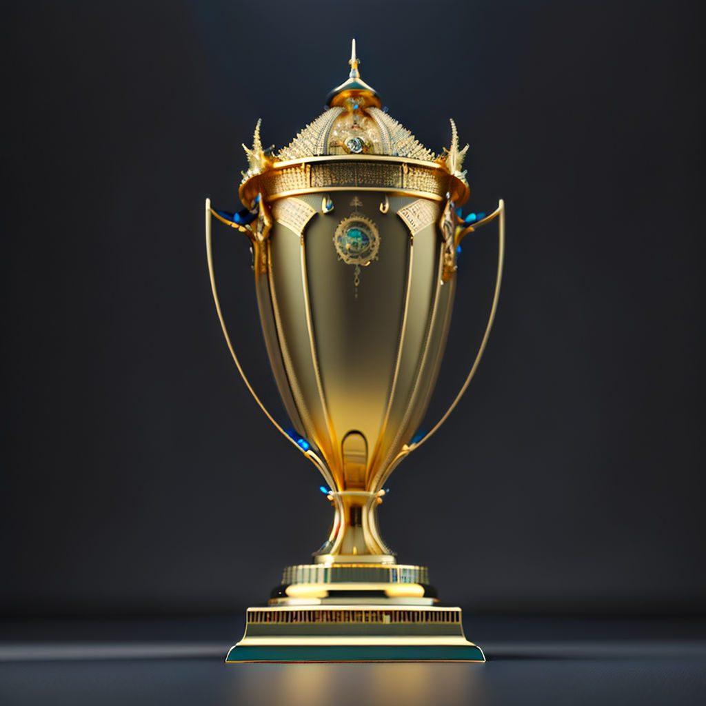 ArtStation - Concacaf Nations League Trophy 3D Model