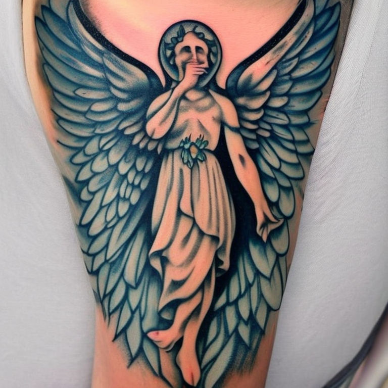 50 Best Angel Tattoos For Men Ideas And Designs 2023  FashionBeans