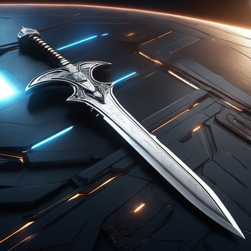 futuristic weapons swords