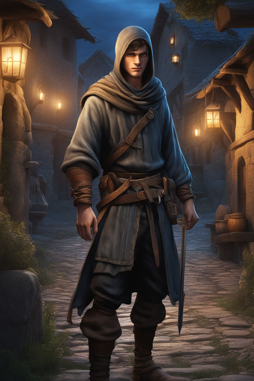 medieval thief outfit - Playground