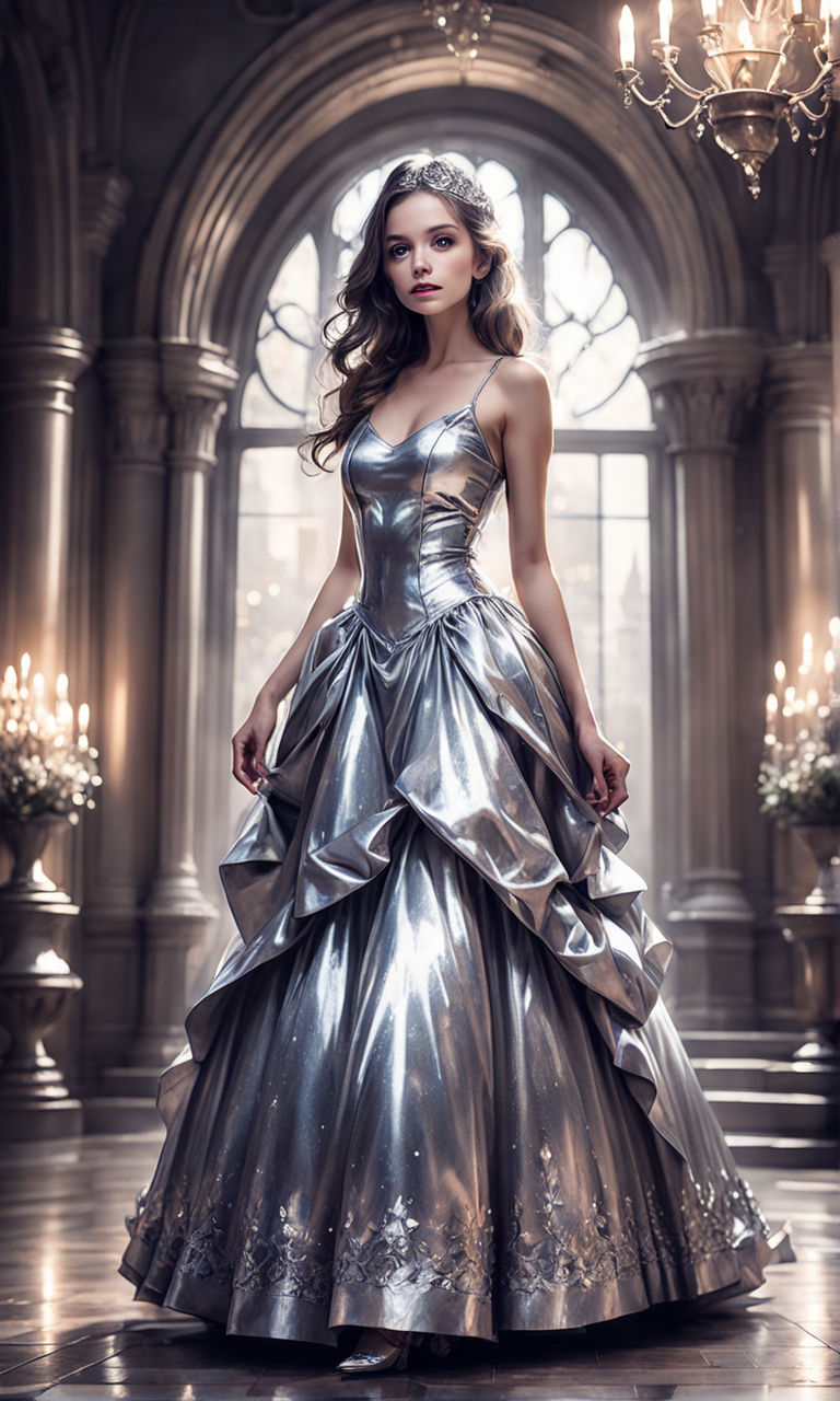 futuristic prom dress