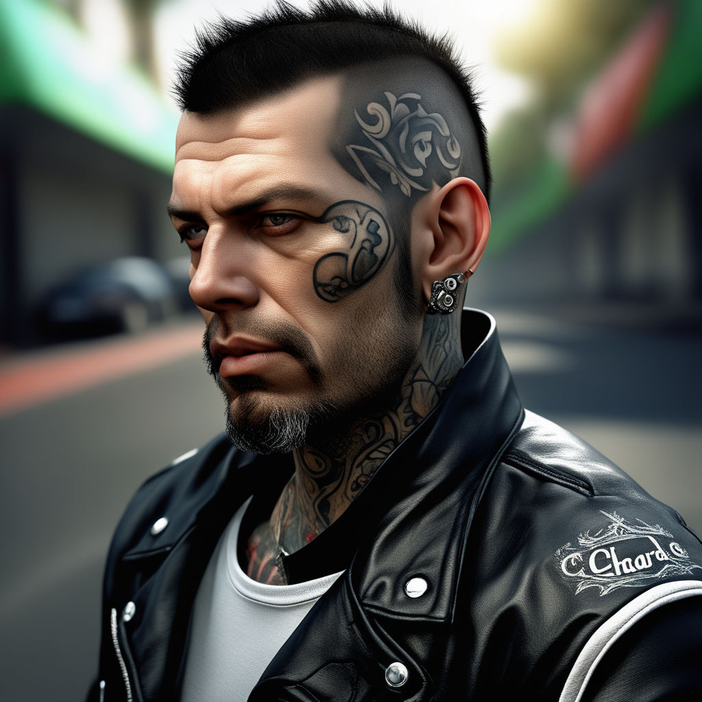 Gothic Punk Man With Tattoos by Stocksy Contributor Kkgas - Stocksy