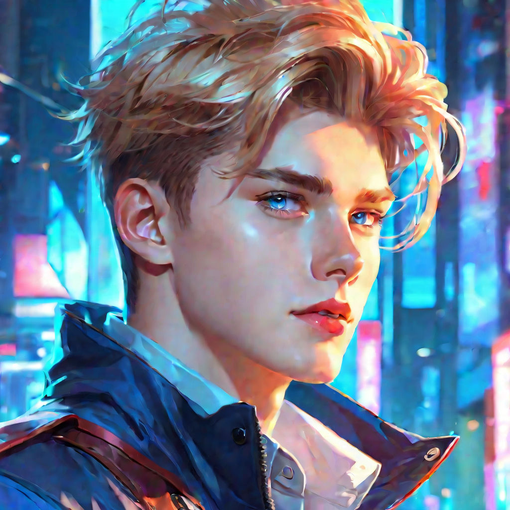 ArtStation - Japanese anime boy