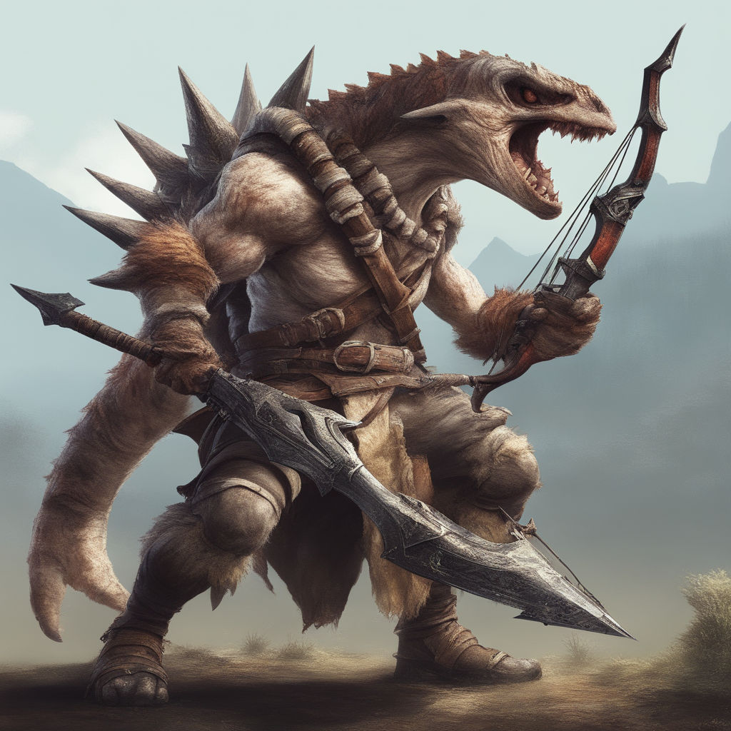 monster hunter, armor, crossbow, man, anime style, Stable Diffusion