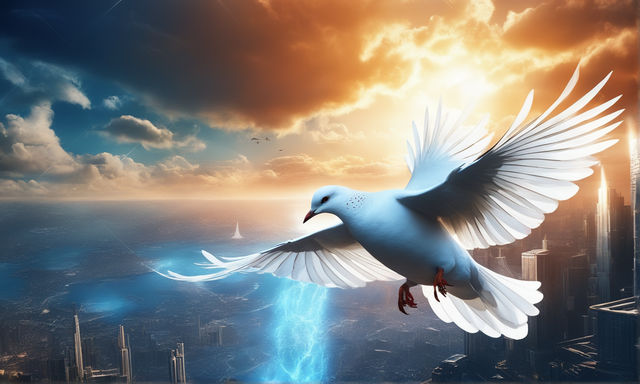 holy spirit dove wallpaper