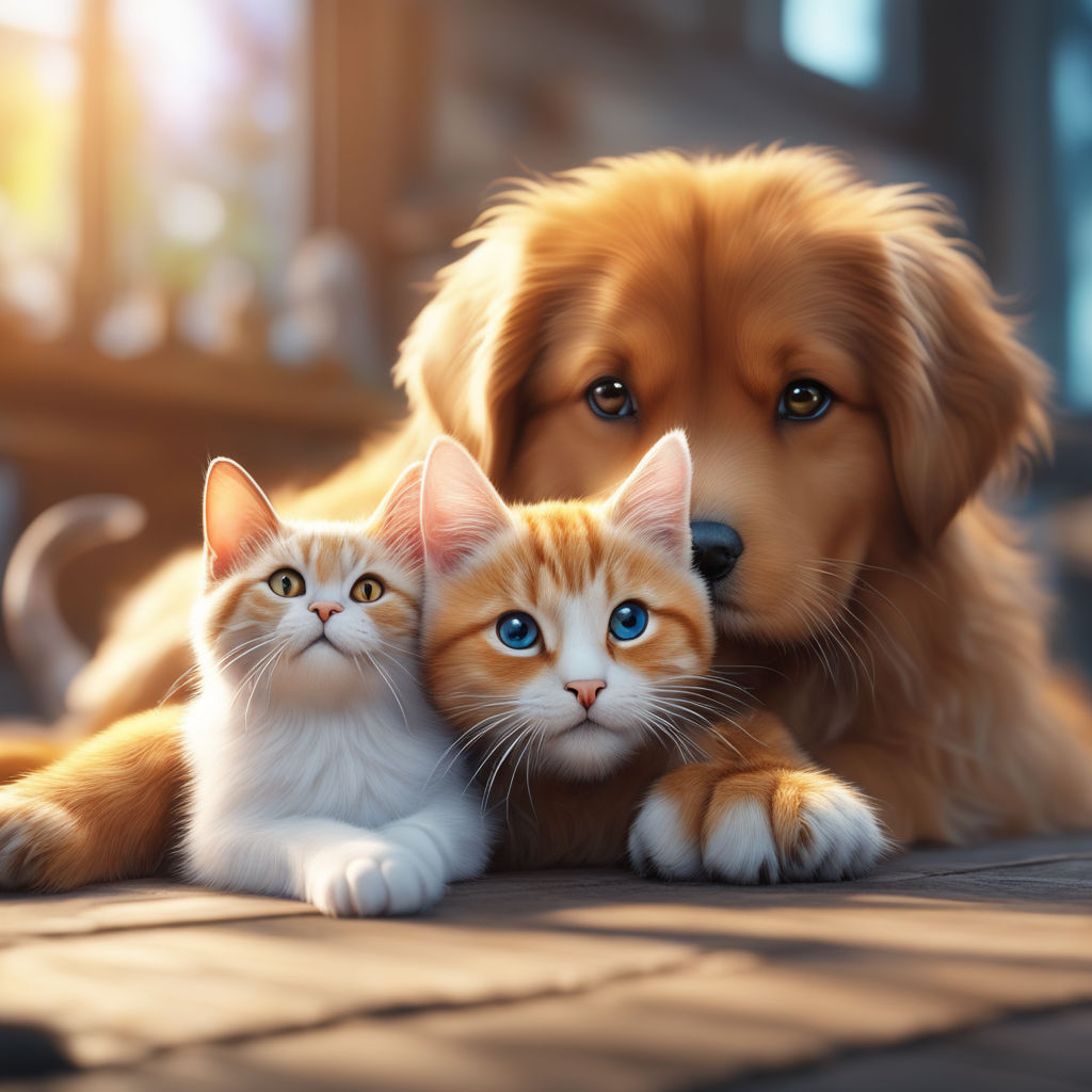 The Pixar AI pet poster trend is cuteness overload