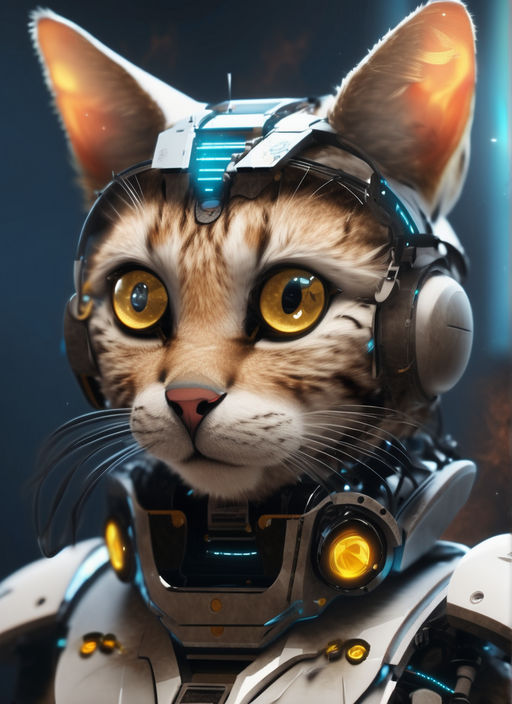 ArtStation - Mech Kitty RoboCat