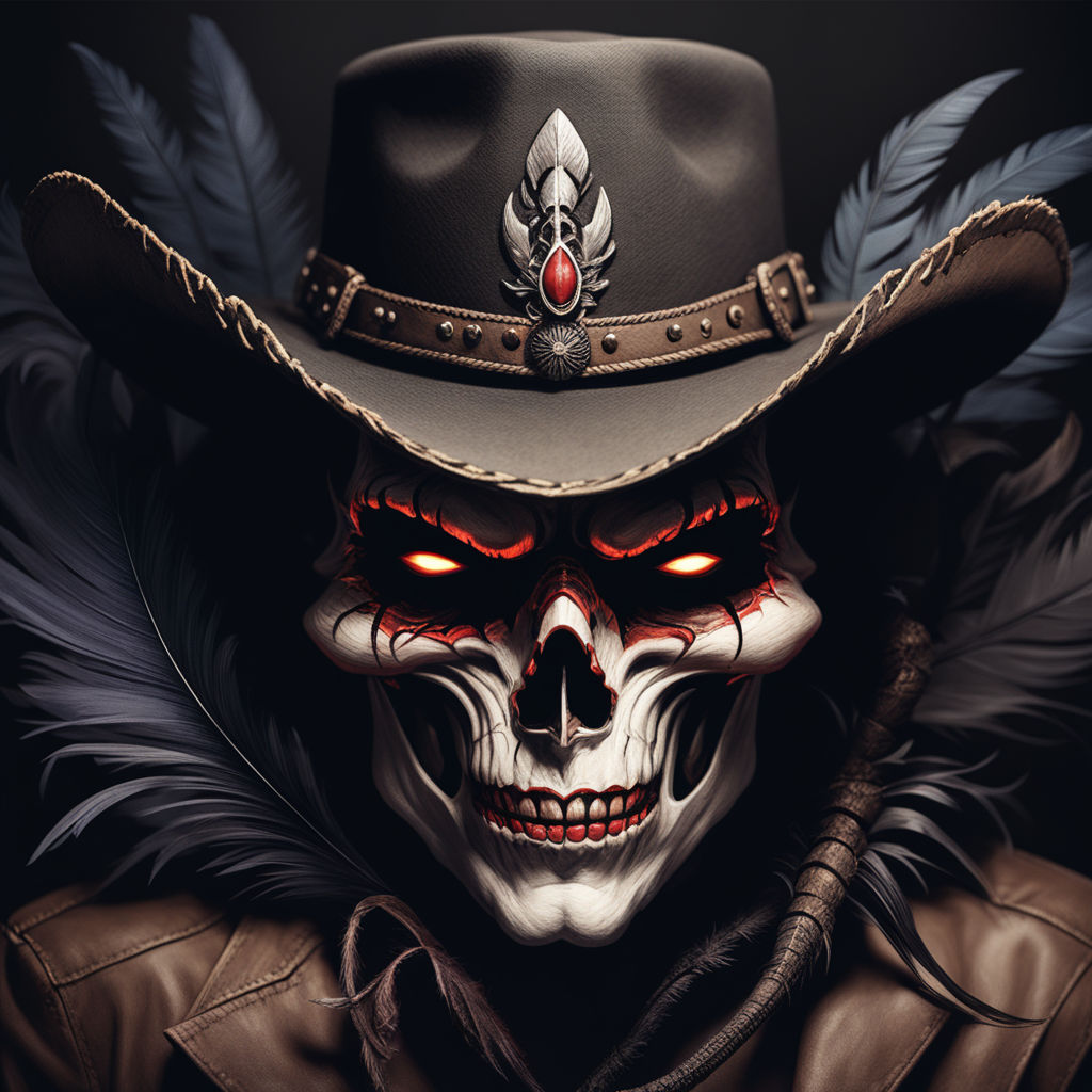 HD cowboy skull wallpapers