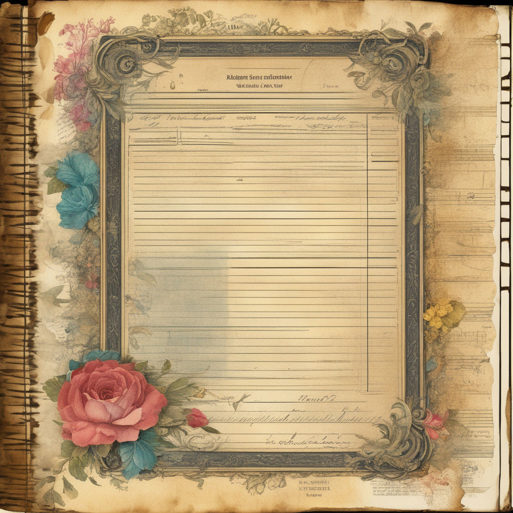 Vintage Stationary Background