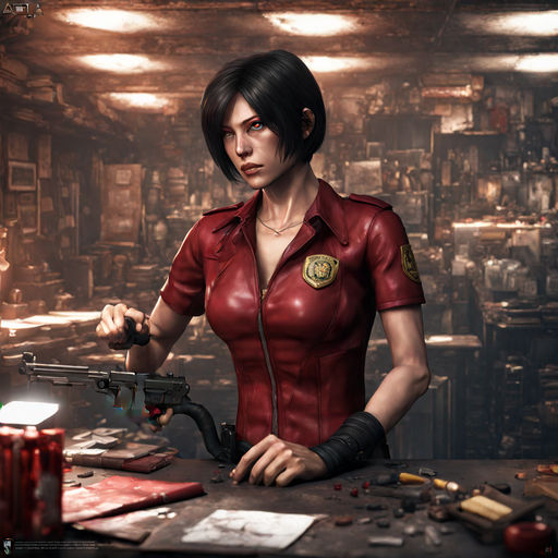 ArtStation - Ada Wong - Resident Evil 2