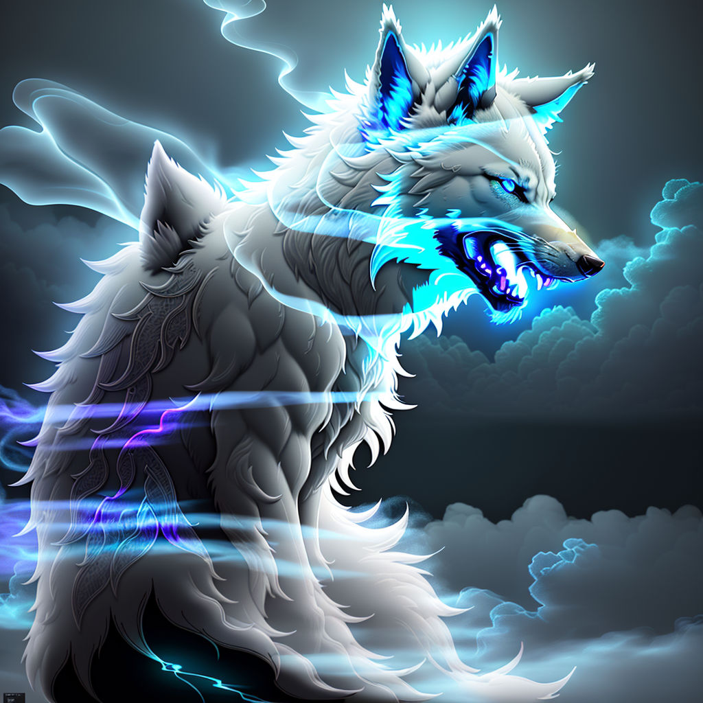 lightning wolf anime