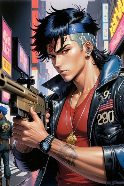 290 Cyberpunk Anime Characters