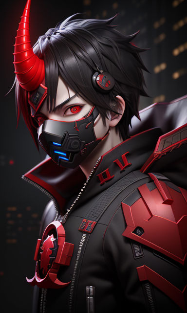 HD wallpaper: anime, boy, demon, devil, eyes, red | Wallpaper Flare