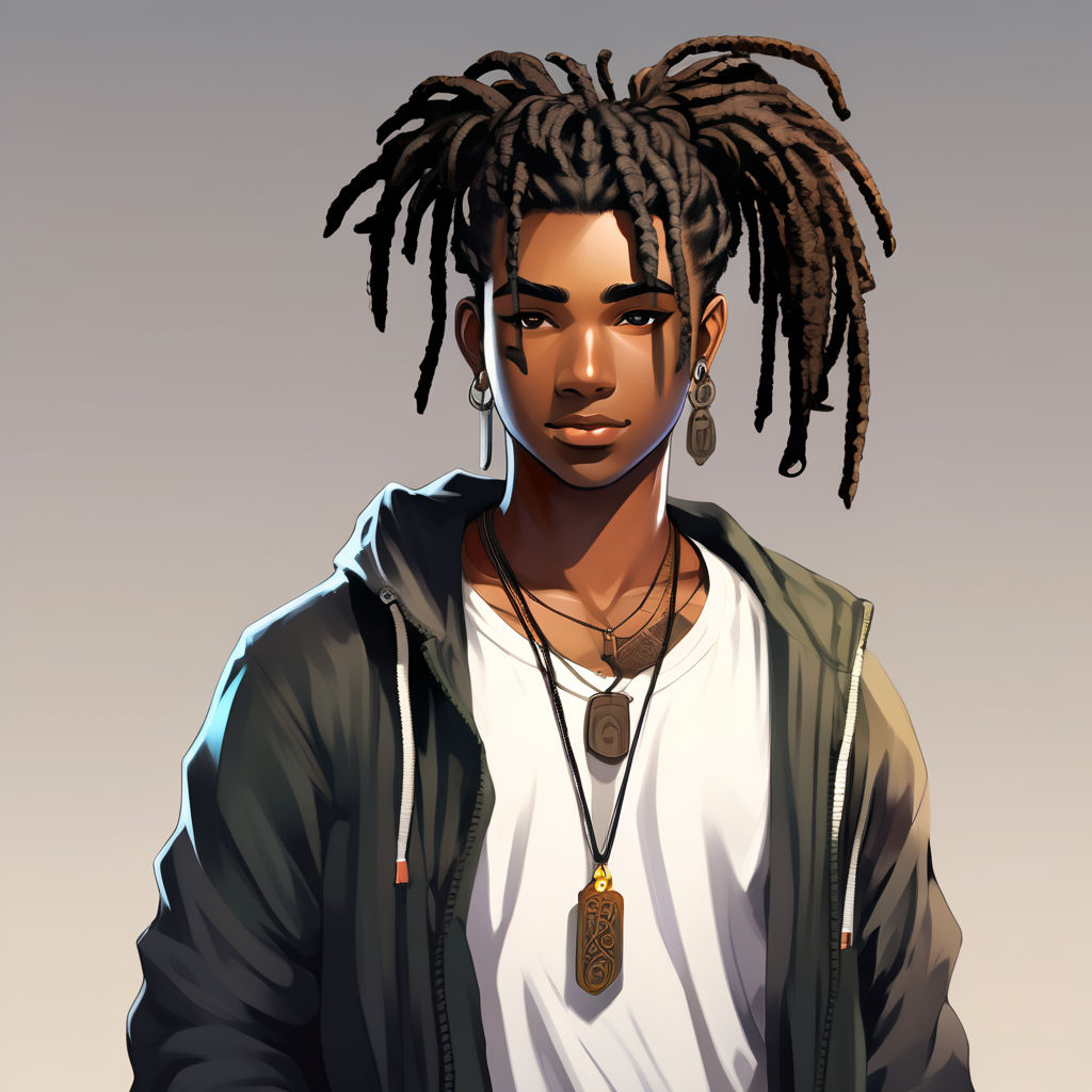 Transparent Dreads Png - Radiant Anime Art, Png Download , Transparent Png  Image - PNGitem