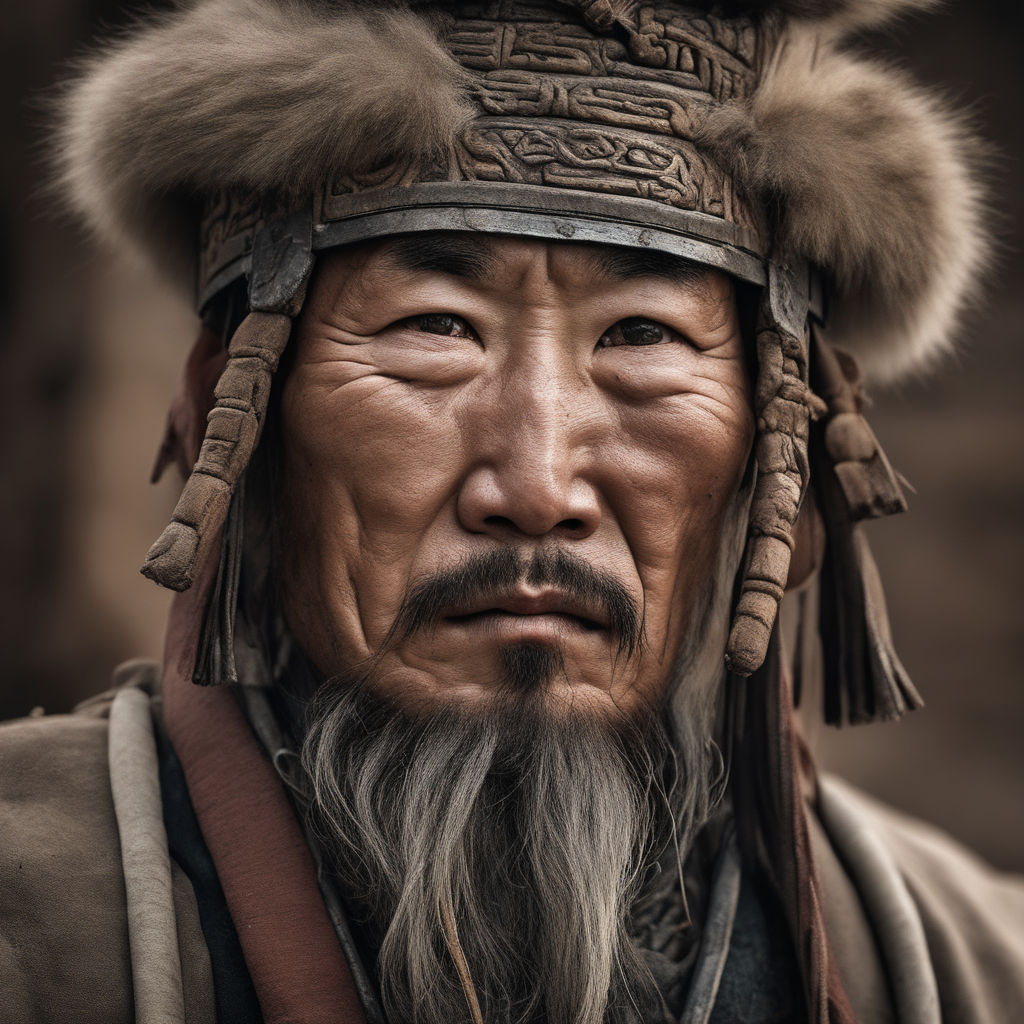 mongol warrior face