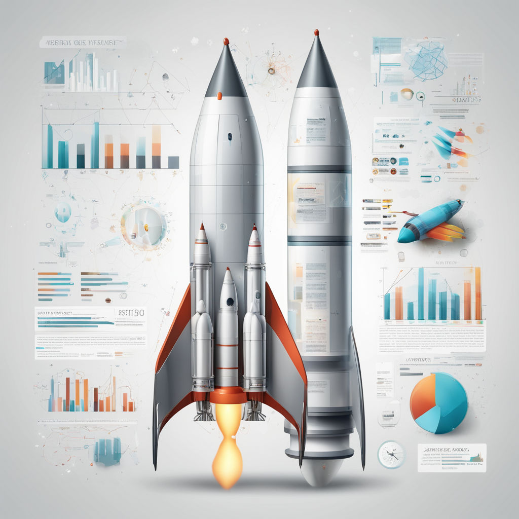 Spacecraft shuttle rocket mock up realistic Vector Image