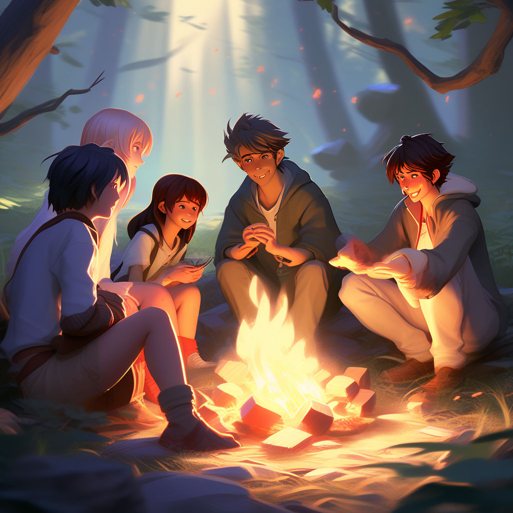 Campfire. Shinsekai Yori. | Anime love, Anime, New world