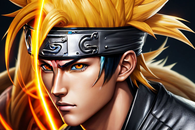 realistic detailed Naruto HD 4K high resolution quality portrait -  Playground