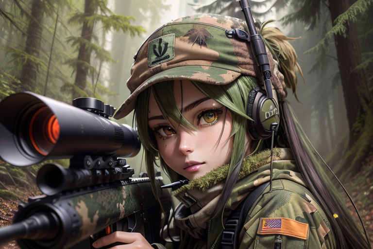 Girls' Frontline Izhmash SV-98 Sniper rifle, sniper rifle, png | PNGWing
