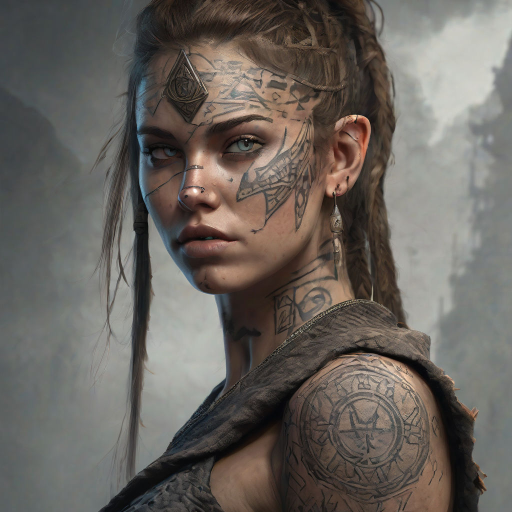 ArtStation - Ellie's Tatoo