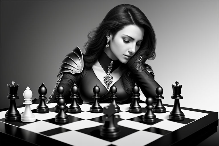 Chess Queen On Board #4 Photograph by Ktsdesign/science Photo