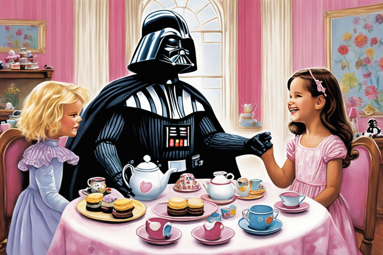 Darth Sipping Some Tea