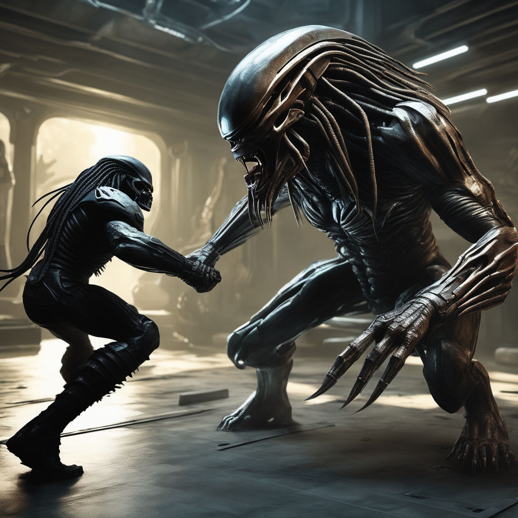 Alien vs Predator on Behance