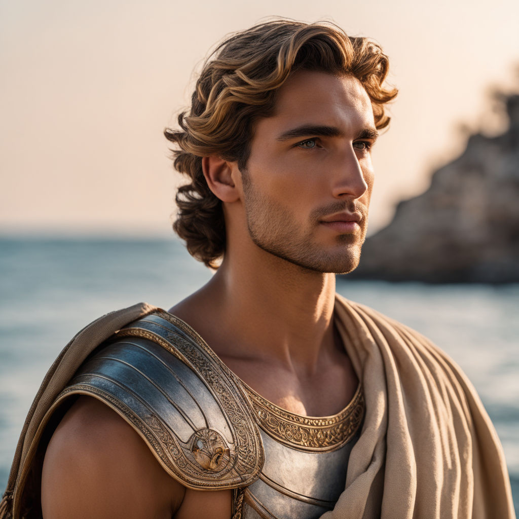 ancient greek men hairstyles