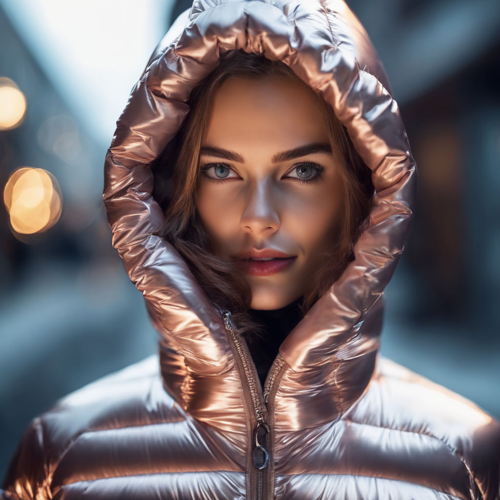 Louis Vuitton Glossy Puffer Jacket