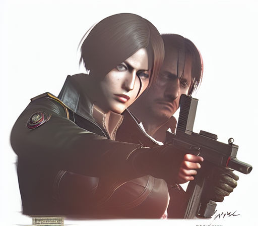 ArtStation - Leon Kennedy and Ada Wong - RE4 Remake