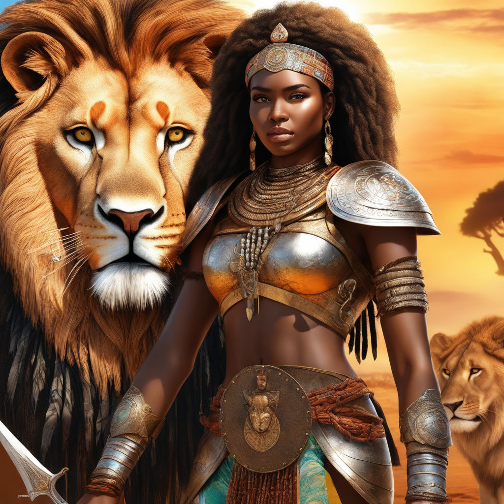 african princess warrior