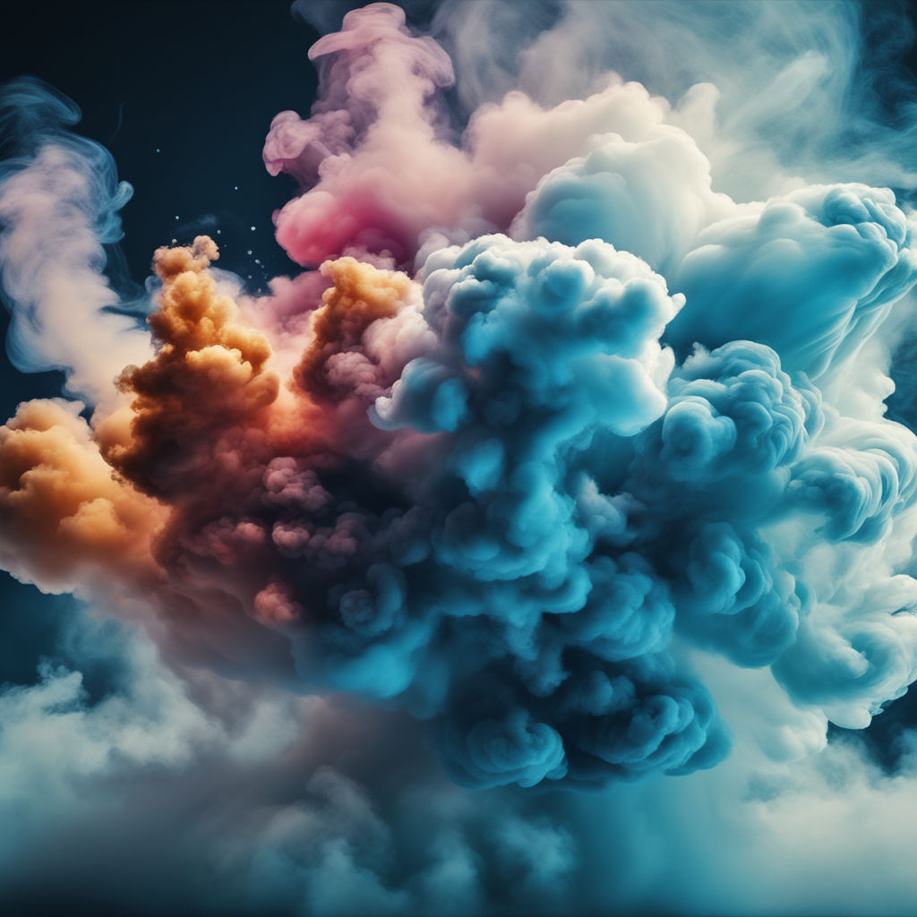 Close up background of abstract smoke,Smoke like clouds background