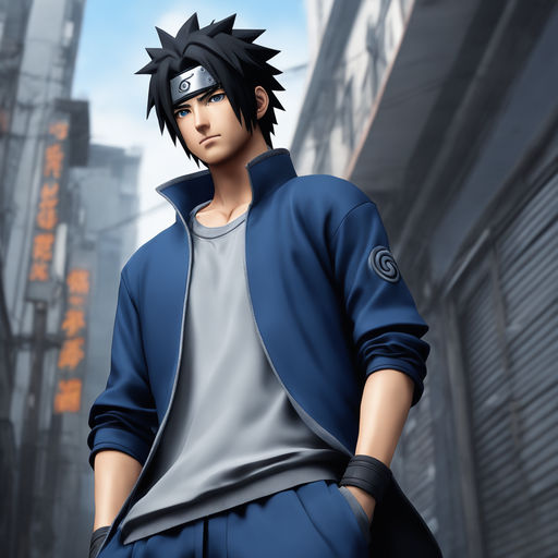 detailed full body portrait sasuke uchiha - Playground