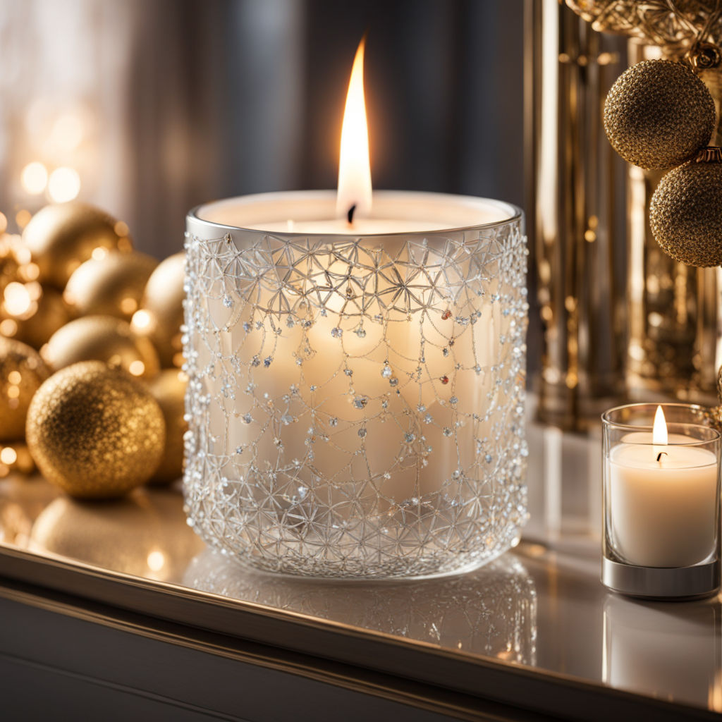 Candle with a clear and attractive luster Krylon Triple-Thick Crystal Clear  Glaze - Playground