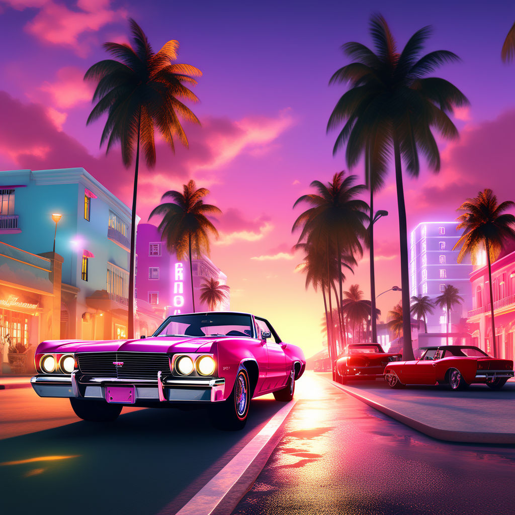 Self-Made 'Grand Theft Auto™ Vice City' Wallpapers | Video Games Amino