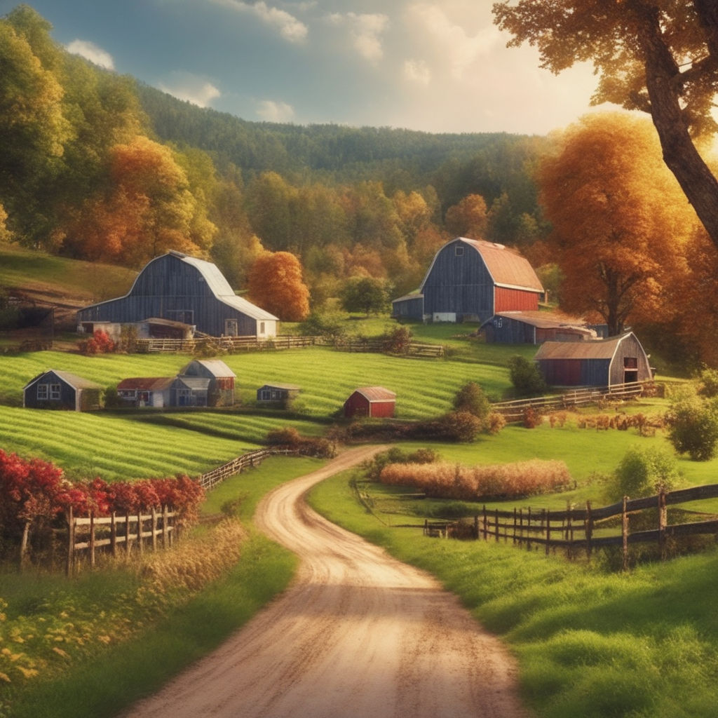 beautiful farmland wallpaper